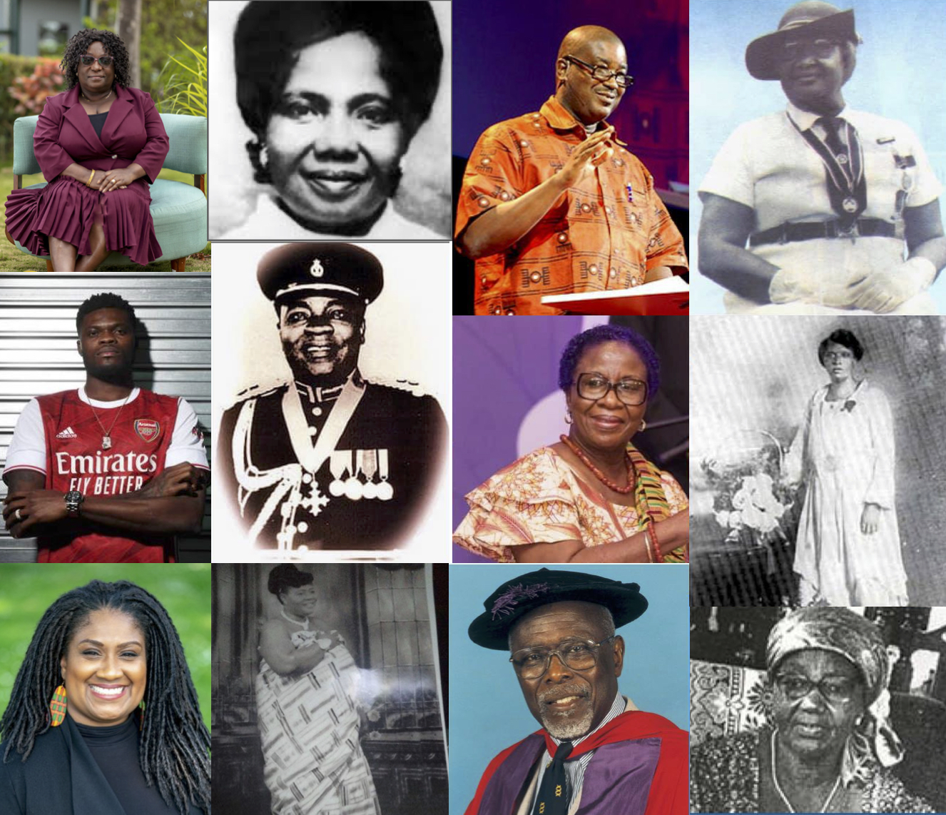 This is an image of notable gadangmes past and present